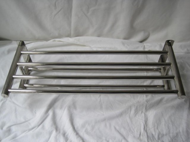 Preview of the first image of Towel rail for bathroom or kitchen chrome.