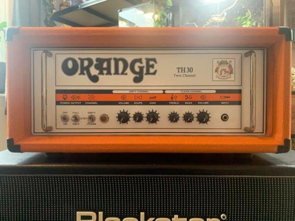 Image 3 of Orange TH30 Guitar Amp Head - with Footswitch