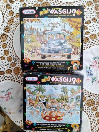 Image 1 of Wasgij jigsaws.4 Small size. One larger.