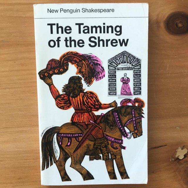 Preview of the first image of The Taming of the Shrew, Penguin Shakespeare paperback book..