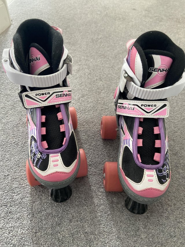 Preview of the first image of Senhai Girls Roller Boots size XS ( 29-32 ).