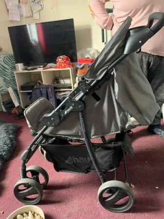 Image 3 of Bouncer and Winnie the Pooh pushchair