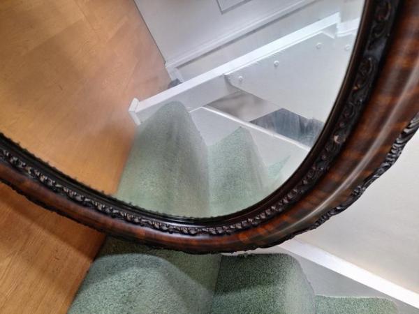 Image 4 of Vintage mirror, large, good condition
