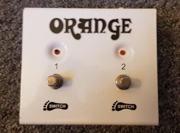 Image 1 of Orange CR120 amp, 4x12 cab and foot switch