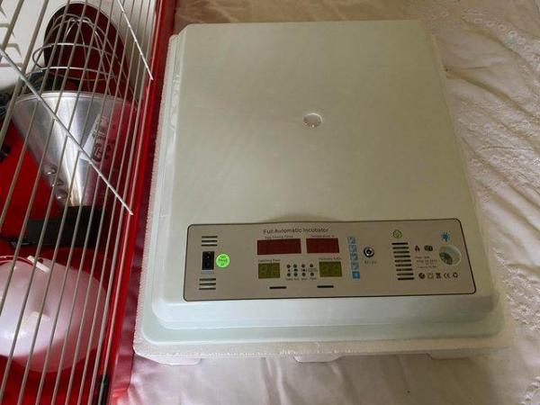 Image 1 of Automatic incubator heat light feeders and cage full starter