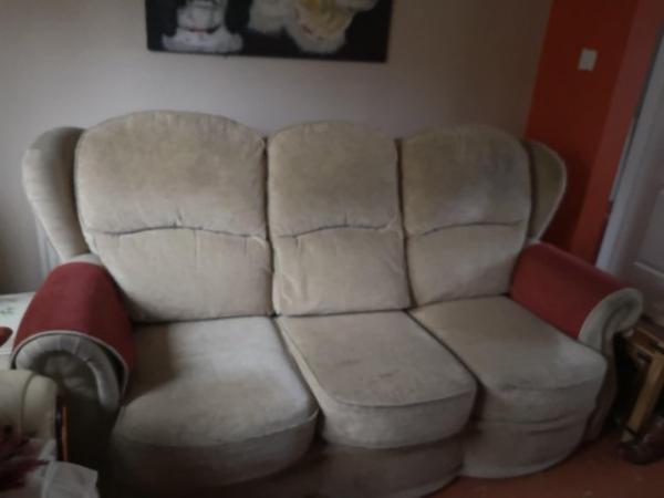 Image 3 of Free Sofa and Reclining Armchairs