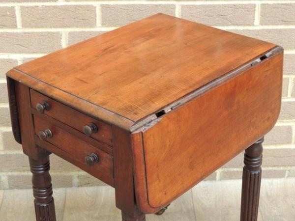 Image 9 of Victorian Extendable Side Table (UK Delivery)