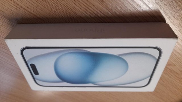 Image 1 of IPHONE 15 BLUE 128GB - UNOPENED - £700
