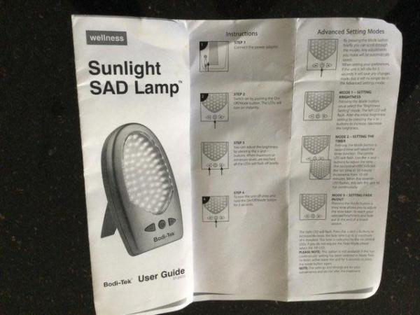 Image 1 of Wellness Sunlight SAD Lamp from Bodi-Tek