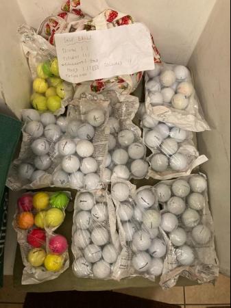 Image 1 of Bags of Clean Golf Balls - Used but Good £5 a bag