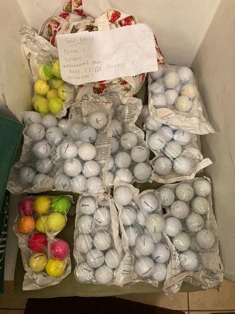 Preview of the first image of Bags of Clean Golf Balls - Used but Good £5 a bag.