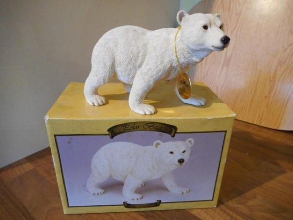 Image 2 of POLAR BEAR ORNAMENT WITH BOX AS NEW