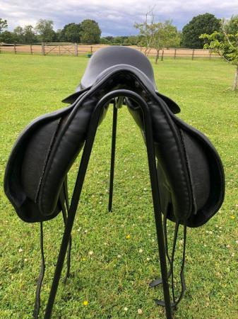 Image 2 of Dressage Saddle Hand Made in Walsall in the Black Country.