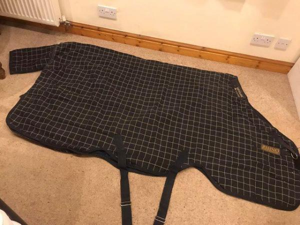 Image 1 of Horseware Rhino 6’3” turnout med weight good condition