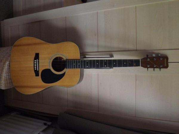Image 1 of Full size country and western style guitar
