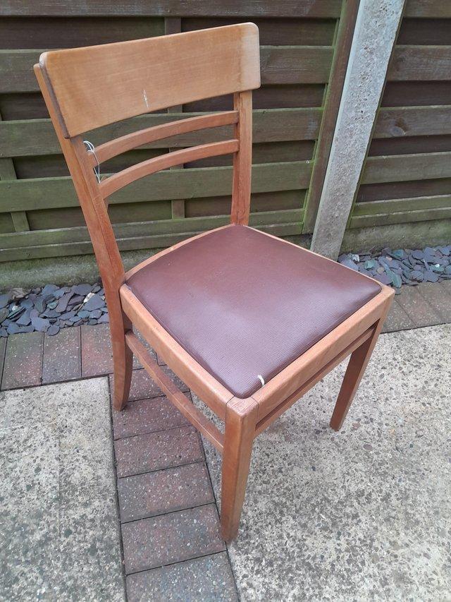 Preview of the first image of Vintage Chairs, ready for restoring.