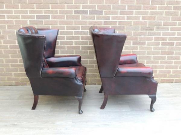 Image 13 of Chesterfield Vintage 3 piece Suite (UK Delivery)