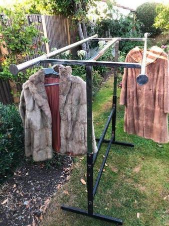 Image 3 of Heavy Duty Double Clothes Rail