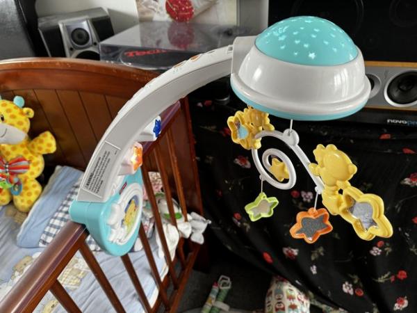 Image 2 of Fisher Price Baby Cot Mobile
