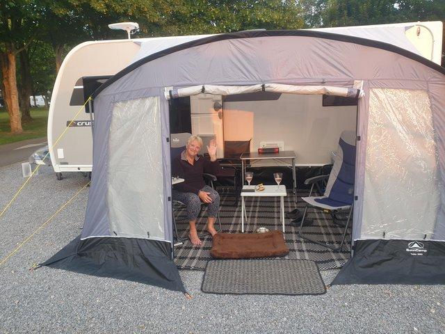 Preview of the first image of Sunncamp Toldo 390 Caravan Porch Awning.