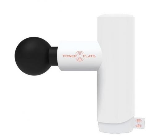 Image 1 of White Power Plate Mini+ Massage Gun Compact High Power Quiet