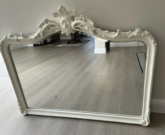 Preview of the first image of Laura Ashley Mirror ‘Patricia’ White.