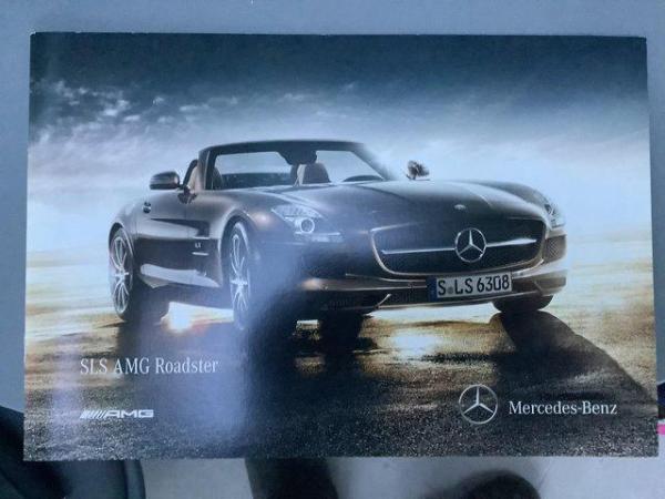 Image 1 of Mercedes SLS car brochure xxxxxxxxxxxxxxxxxxxxxxxxxxxxxxxxxx