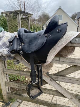 Image 1 of Eurolight saddle for sale 16” seat