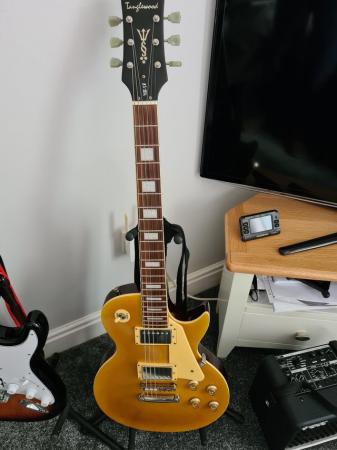 Image 1 of Tanglewood les paul with hard case.