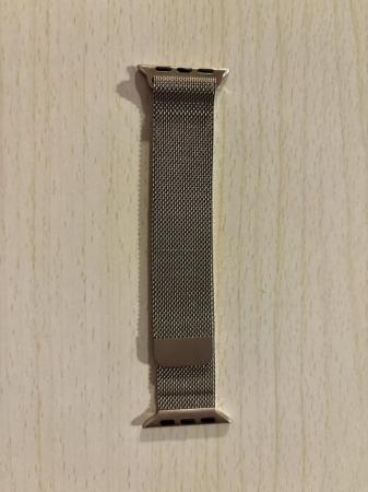 Image 1 of Gold Stainless Steel Milanese Loop for Apple Watch