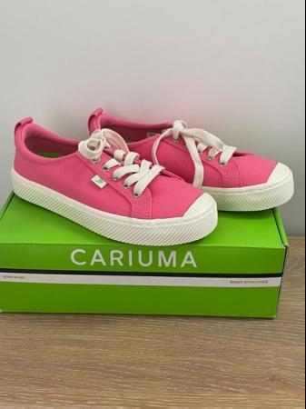 Image 1 of CARIUMA Pink Canvas Shoes Size 4.5
