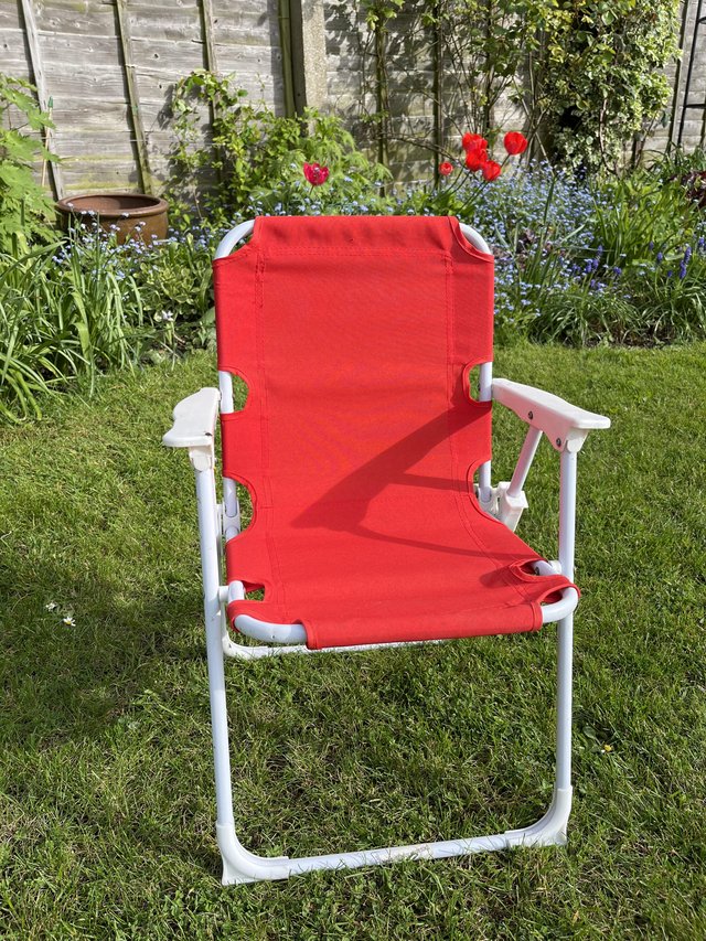 Preview of the first image of Garden chair for young child.