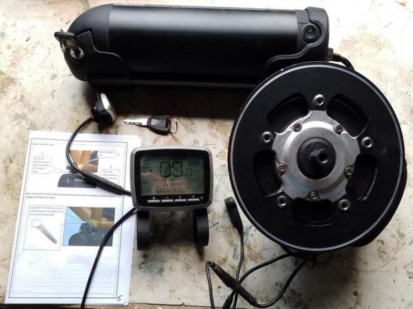 Image 1 of Ebike Conversion Kit with 36v 250w mid drive motor