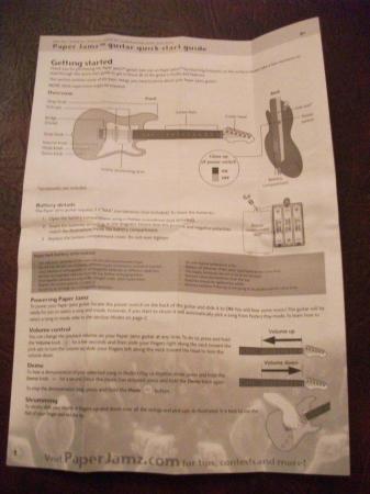 Image 7 of Paper Jamz Guitars x 2 and Paper Jamz Amp