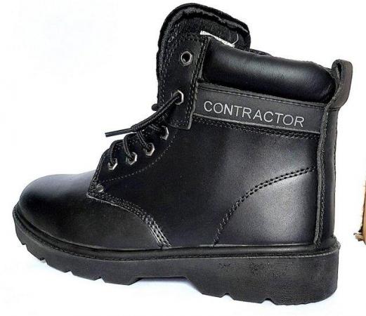 Image 3 of UNUSED CONTRACTOR HD WORK BOOTS size 9