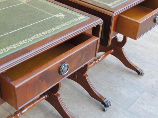 Image 7 of Pair of Extendable Side Tables (UK Delivery)