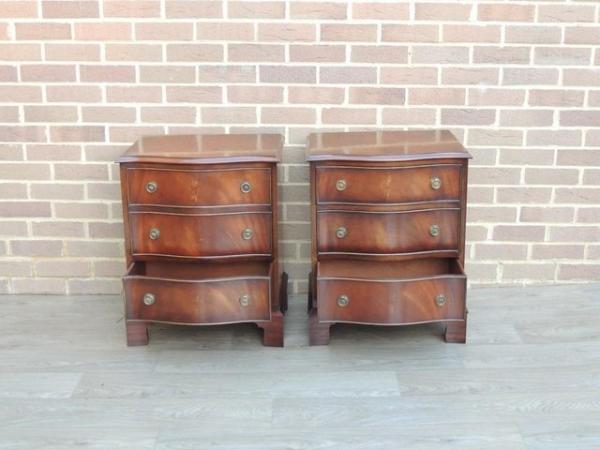 Image 8 of Pair of Bevan Funnell Bedside Chests (UK Delivery)