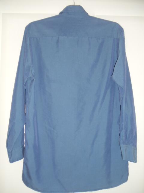 Preview of the first image of Jonathan Adams Men's Shirt Long Sleeve Light Blue Pocket S.
