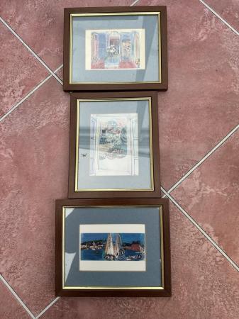 Image 1 of Three small framed Raul Dufy prints…………………………..