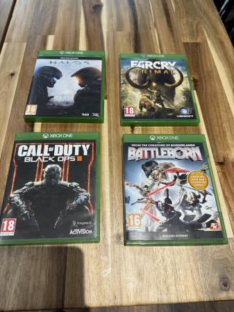 Image 1 of X box one games assorted