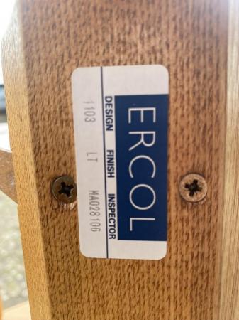 Image 2 of Ercol Light Blond Elm 3 Tier Hanging Shelf LT1103