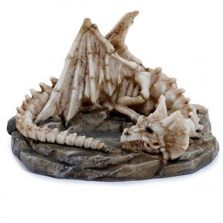 Image 2 of Shadows of Darkness Sleeping Bones Dragon Skeleton Tea Light