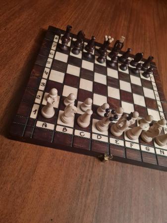 Image 2 of Mint condition chess board, all there!