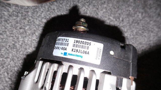 Preview of the first image of new iveco 24 volt allinaor bought in error never fitted.