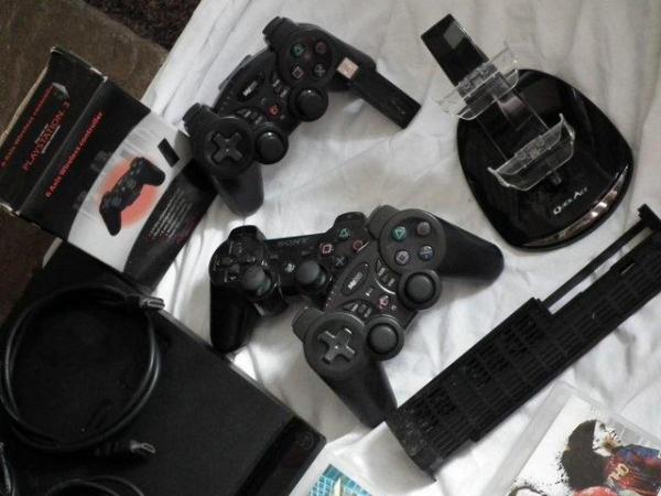 Image 4 of PS3 slim with 19 games, controllers etc
