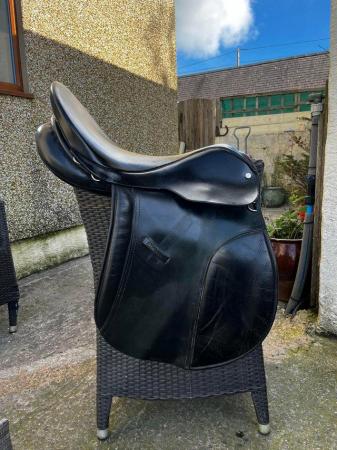 Image 2 of 17” black heritage saddle. . .