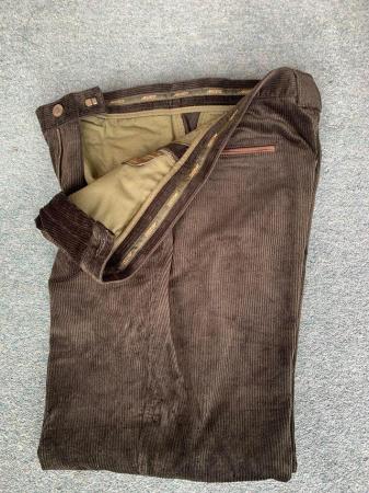Image 1 of Men’s Musto Olive green cord trousers40R