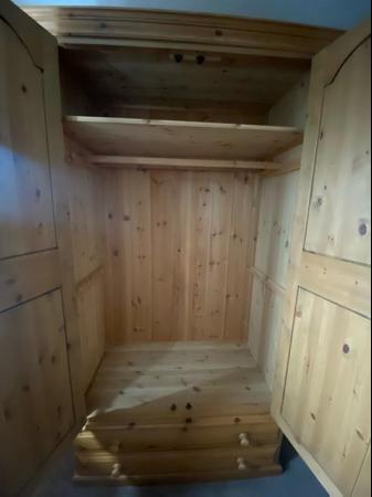 Image 2 of Bespoke handmade pine wardrobe - Collection Only