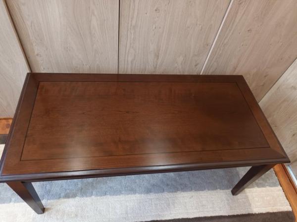 Image 3 of Mahogany Coffee Table and Nest of Tables
