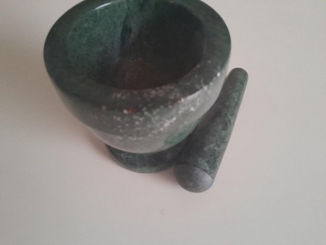 Preview of the first image of Marble pestle and Morter.